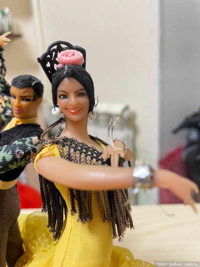 Испанские танцоры — Винтажные куклы и игрушки детства (фото 2)