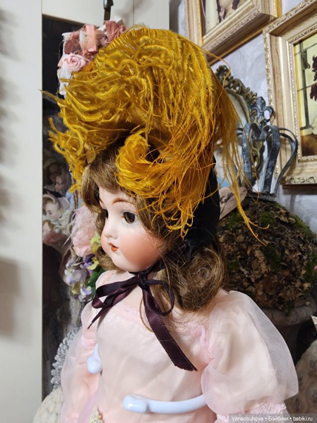 Антикварная кукла дама Каммер Рейнхард 50 см (фото 5)
