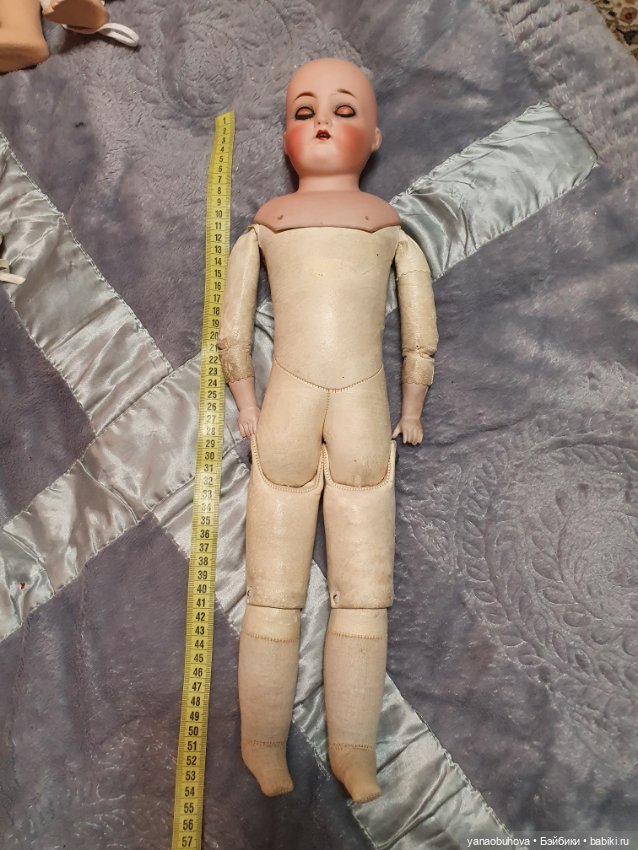 Антикварная кукла дама Каммер Рейнхард 50 см