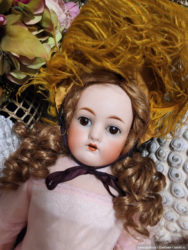 Антикварная кукла дама Каммер Рейнхард 50 см