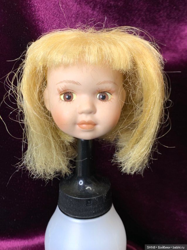 Винтажный паричок на маленькую голову