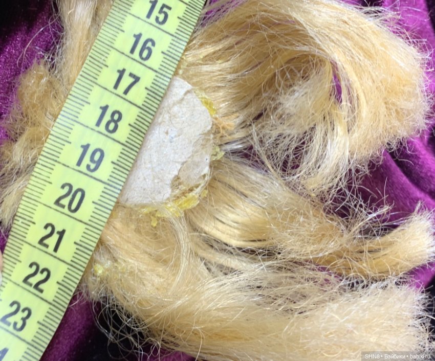 Винтажный паричок на маленькую голову (фото 6)