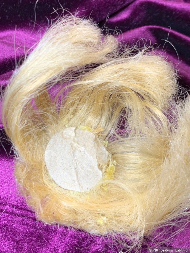 Винтажный паричок на маленькую голову (фото 3)