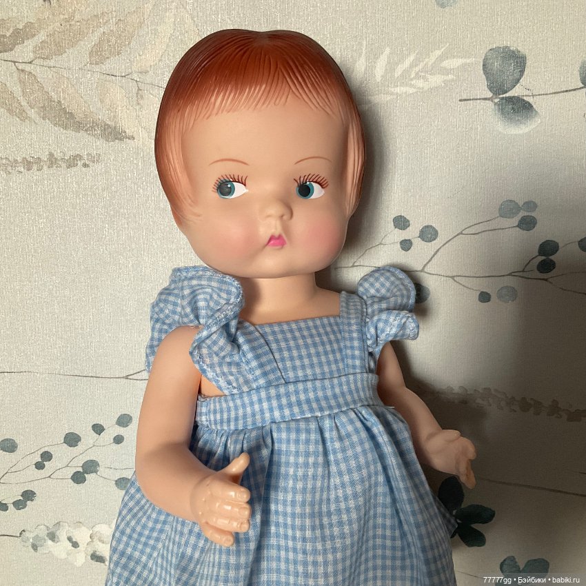 Пэтси в клеточку — Винтажные куклы и игрушки детства (фото 2)