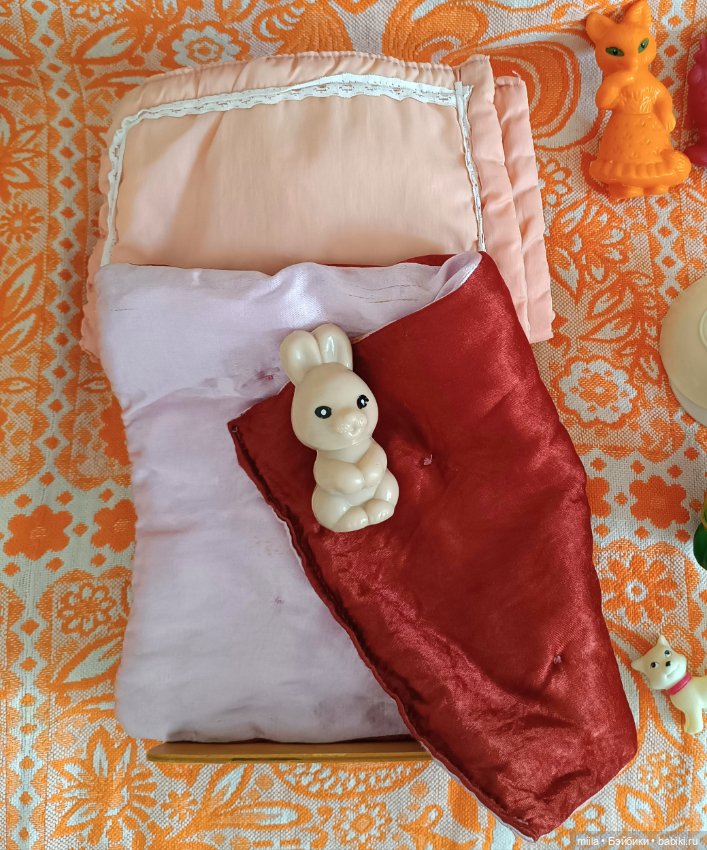 Кукольная кровать СССР — Кукольная мебель (фото 5)