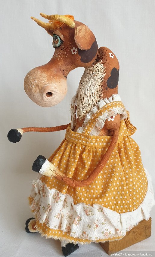 Игрушка "Корова" — Авторские игрушки