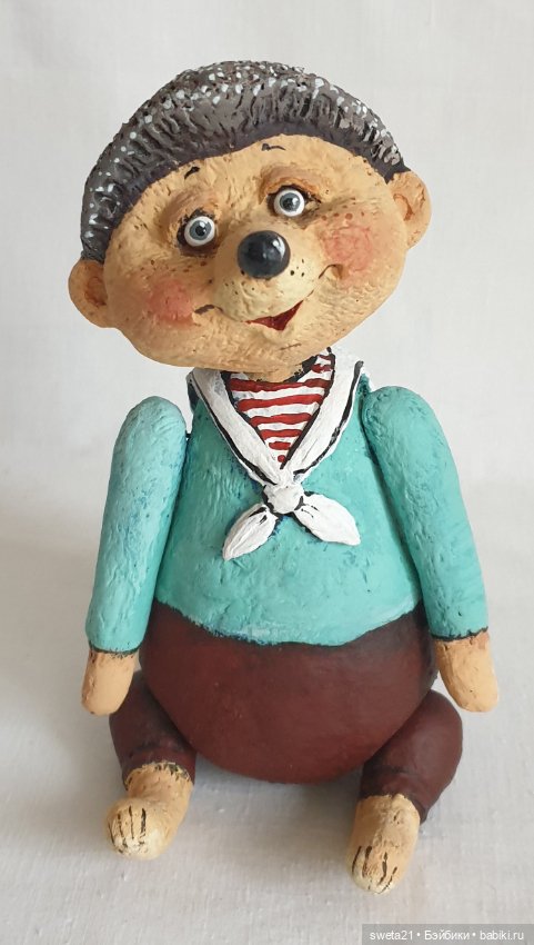 Игрушка "Ёжик" — Авторские игрушки (фото 4)