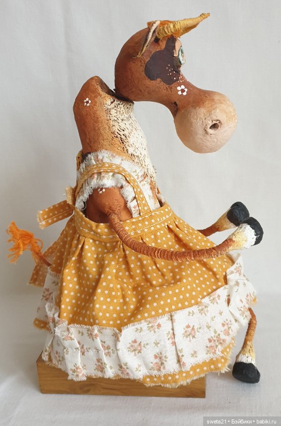 Игрушка "Корова" — Авторские игрушки (фото 2)