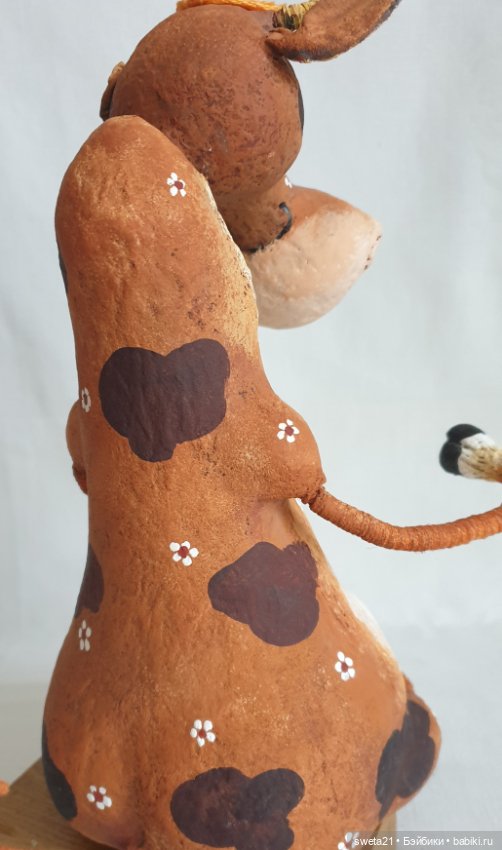 Игрушка "Корова" — Авторские игрушки (фото 5)