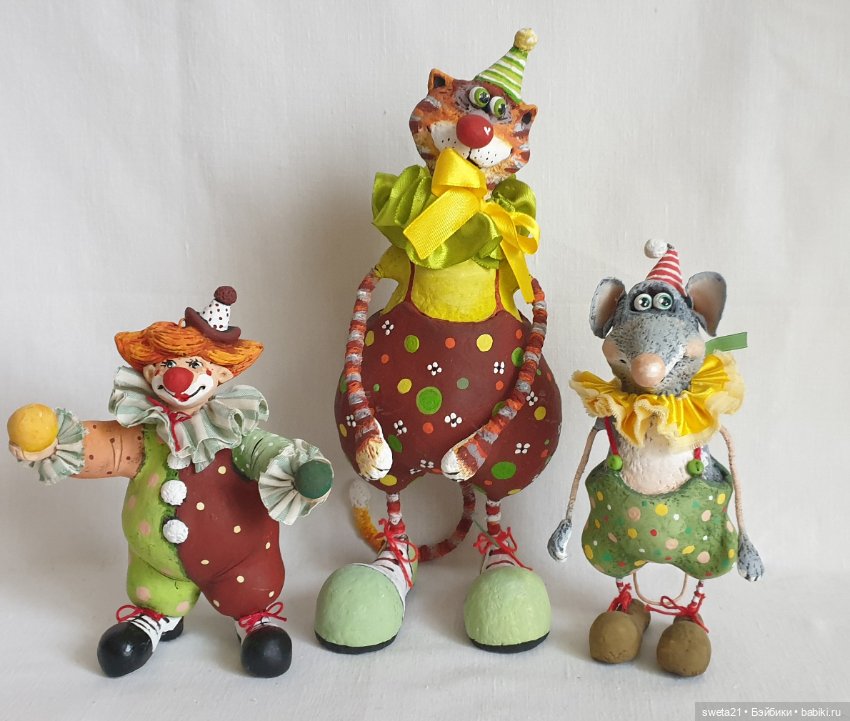 Игрушка "Кот и компания" — Авторские игрушки