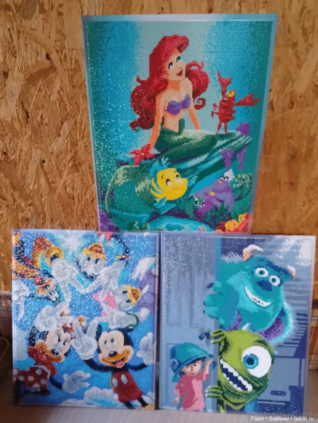 Лот картин для оформления кукольного уголка