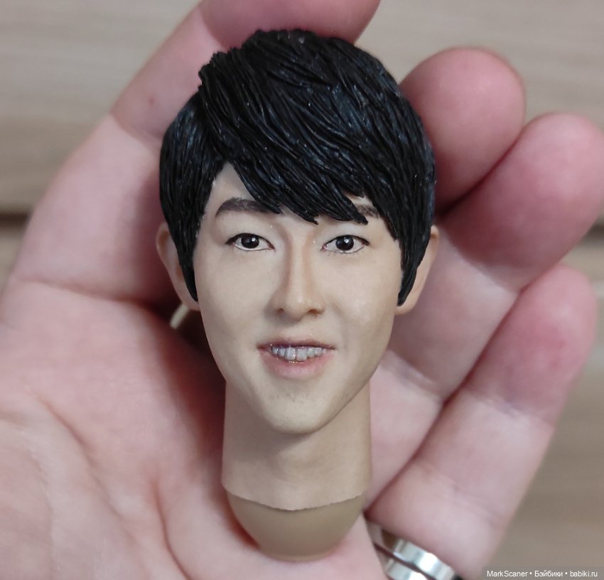 Голова Сон Джун Ки для экшен тела