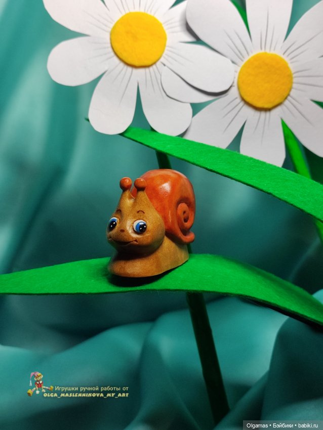 Улитка 🐌 — Авторские игрушки