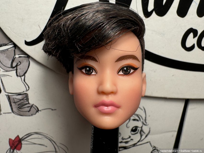 Голова Азиатки Барби Лукс 3 Кит (4)