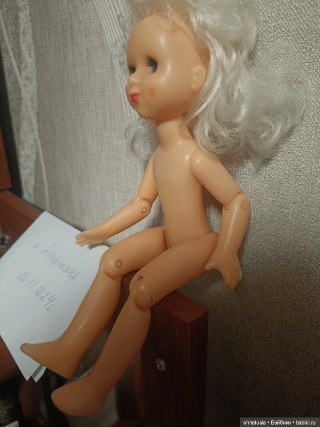 Кукла шарнирка СССР — Винтажные куклы и игрушки детства (фото 2)