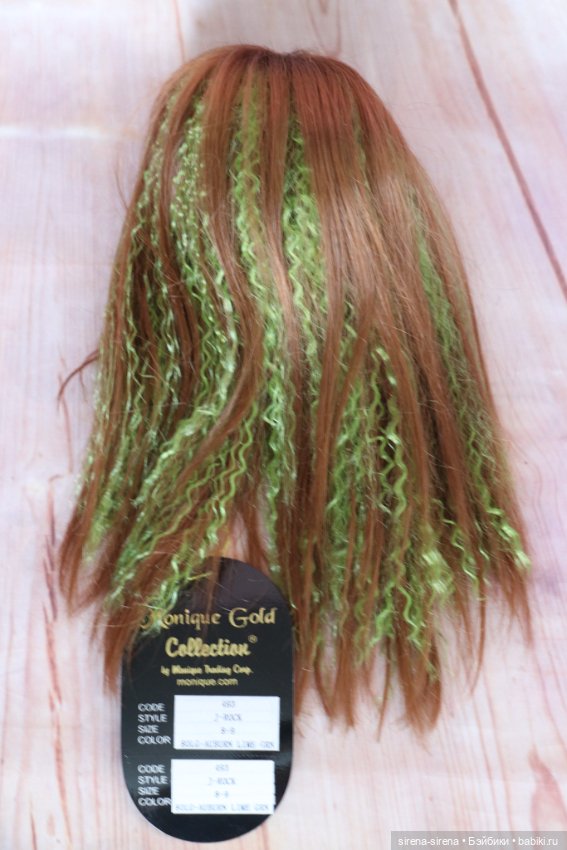 Парик от Monique, Gold, 8-9 дюймов, J-ROCK (фото 7)