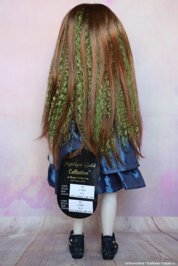 Парик от Monique, Gold, 8-9 дюймов, J-ROCK (фото 4)