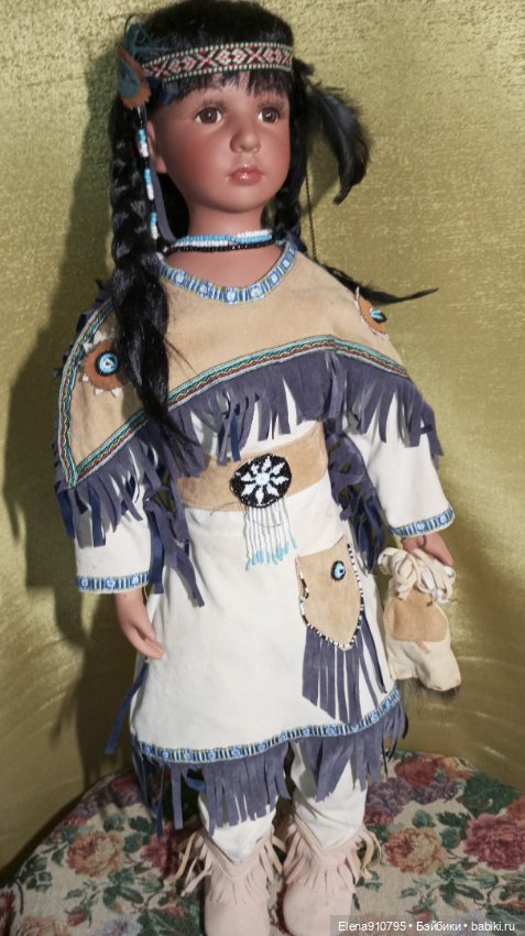 Индейская кукла от House of Dolls