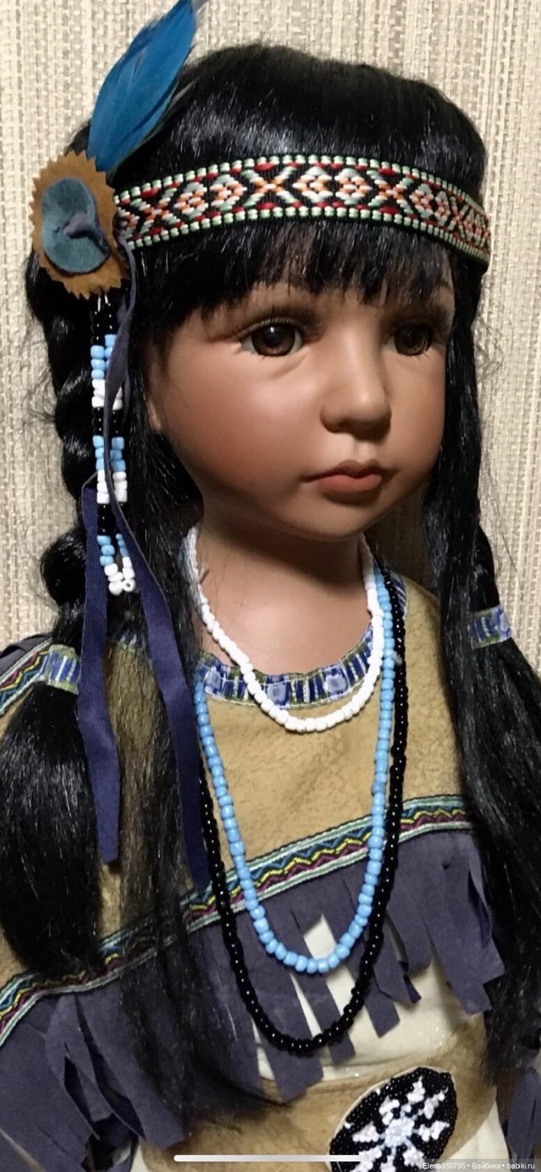 Индейская кукла от House of Dolls (фото 3)