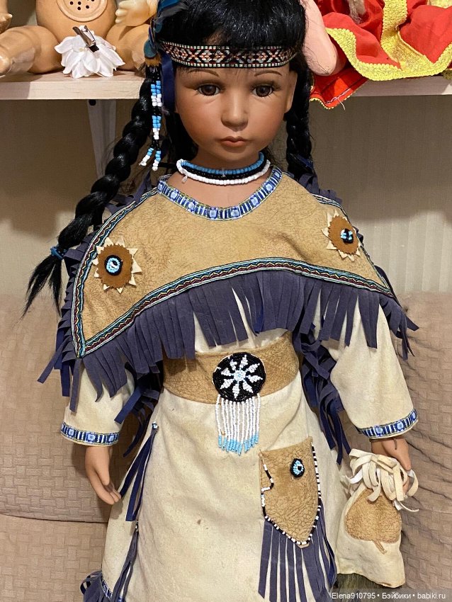 Индейская кукла от House of Dolls (фото 4)