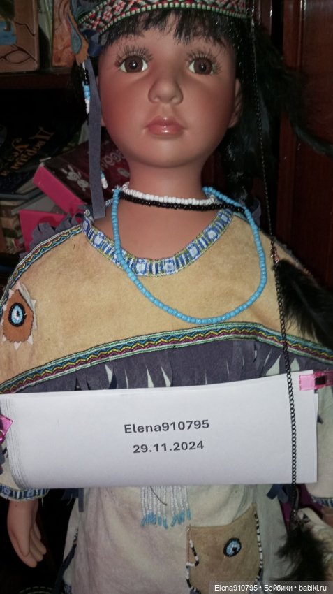 Индейская кукла от House of Dolls