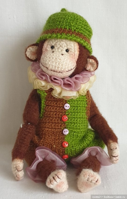 Обезьяна — Авторские игрушки (фото 3)