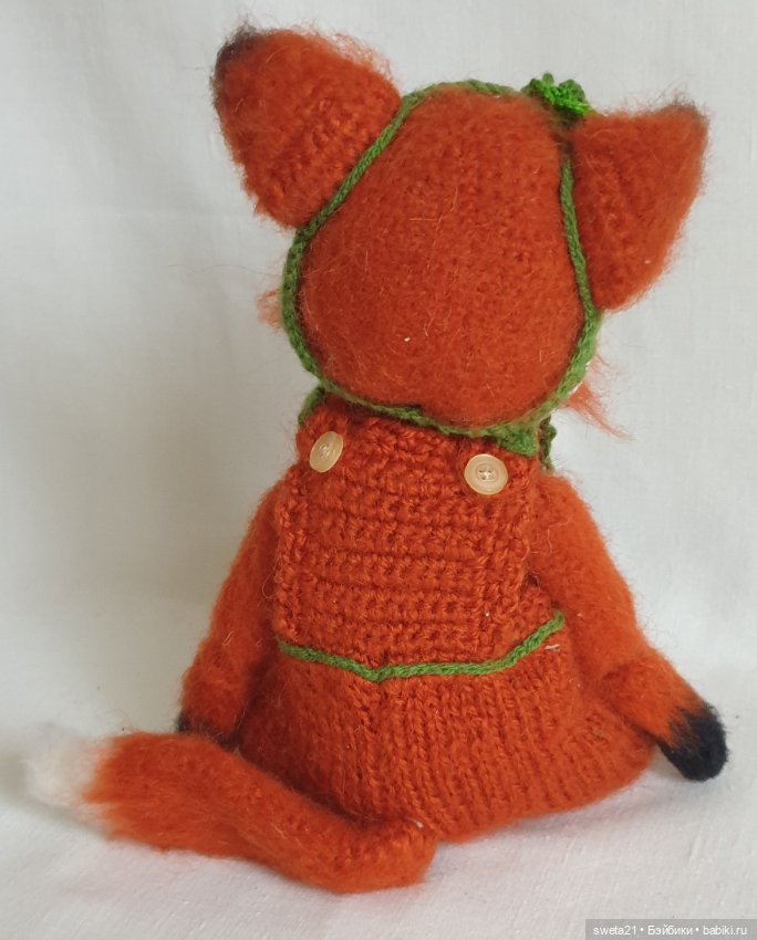Лиса "Рыжулька" — Авторские игрушки (фото 5)
