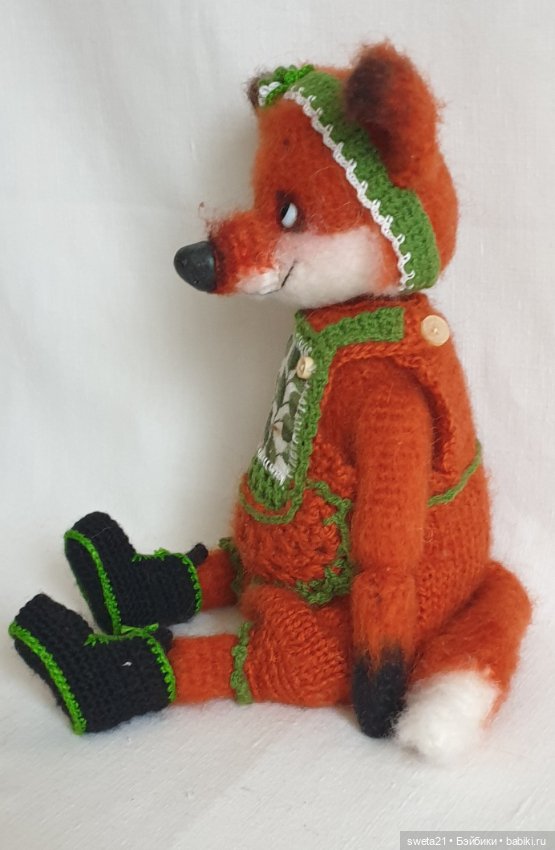 Лиса "Рыжулька" — Авторские игрушки (фото 4)
