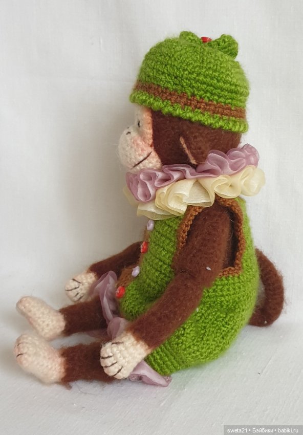 Обезьяна — Авторские игрушки (фото 6)