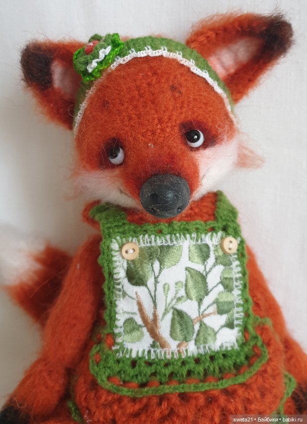 Лиса "Рыжулька" — Авторские игрушки (фото 2)