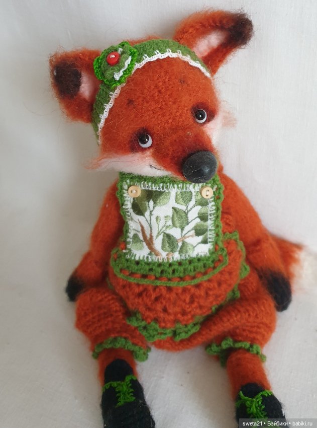 Лиса "Рыжулька" — Авторские игрушки (фото 7)