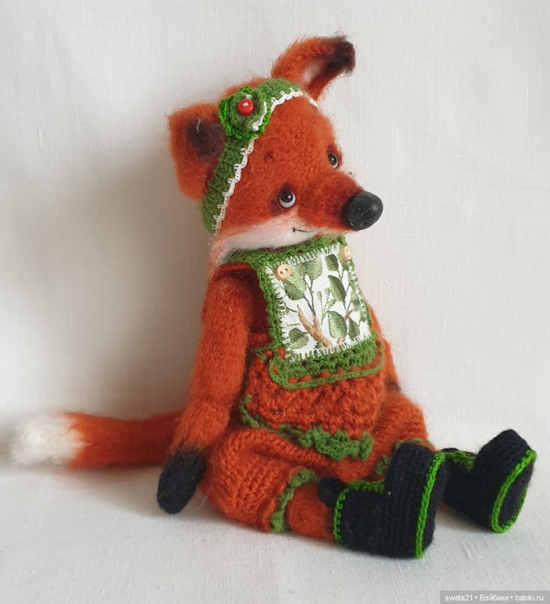Лиса "Рыжулька" — Авторские игрушки (фото 3)