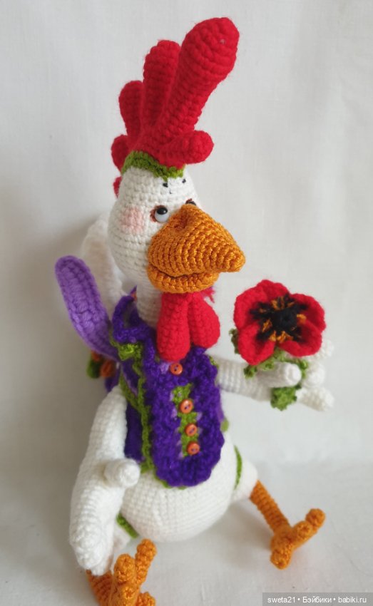 Петух — Авторские игрушки (фото 6)