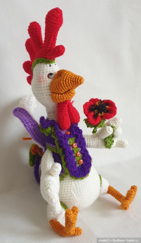 Петух — Авторские игрушки (фото 2)