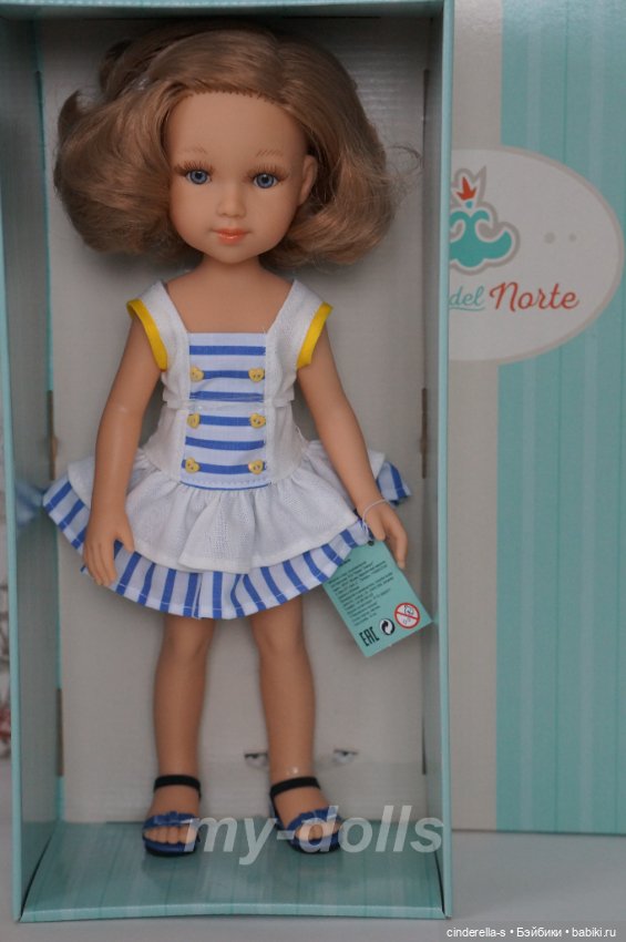 Кукла Бланка с каре#2 Reina del Norte