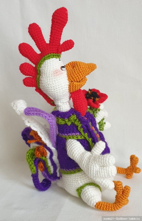 Петух — Авторские игрушки (фото 5)