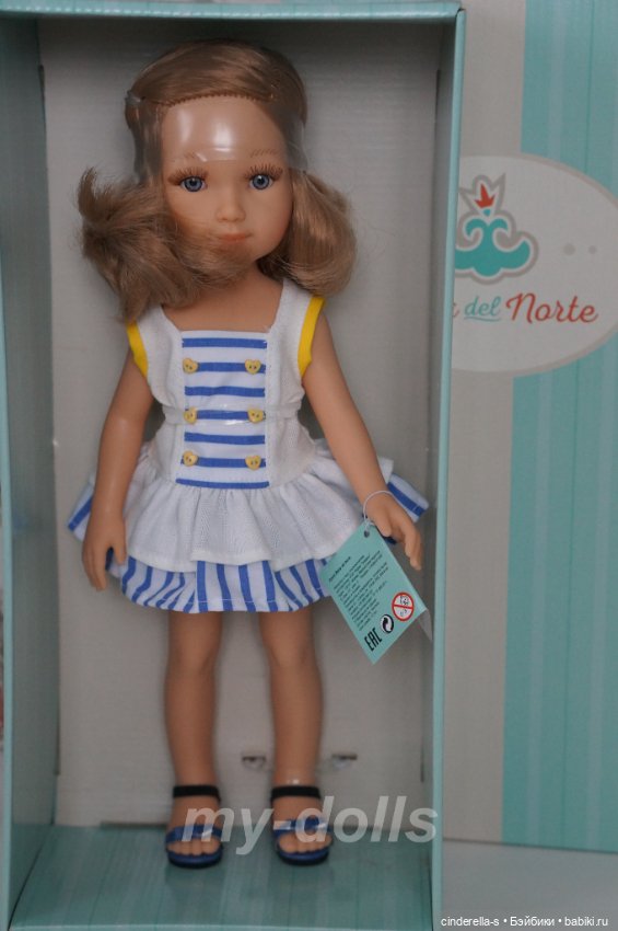 Кукла Бланка с каре#3 Reina del Norte