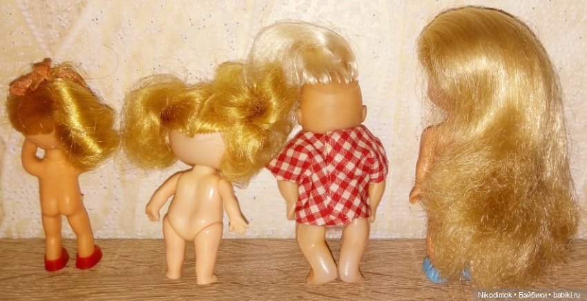 Маленькие куколки с дефектами, под реставрацию, для творчества (фото 4)