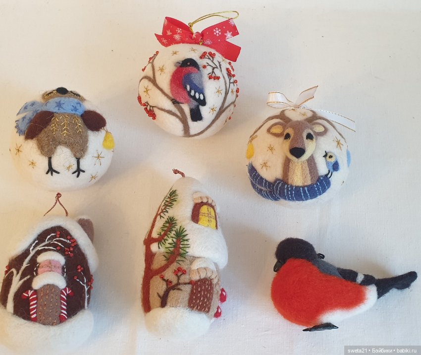 Елочные игрушки — Авторские игрушки