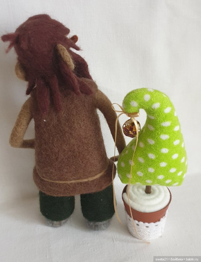 Игрушка "Леший" — Авторские игрушки (фото 4)