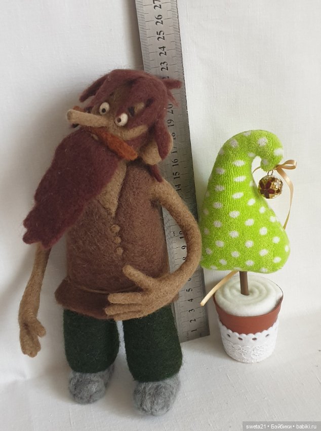 Игрушка "Леший" — Авторские игрушки (фото 7)