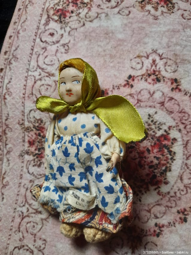 Крестьянские девочки — Антикварные игрушки (фото 4)