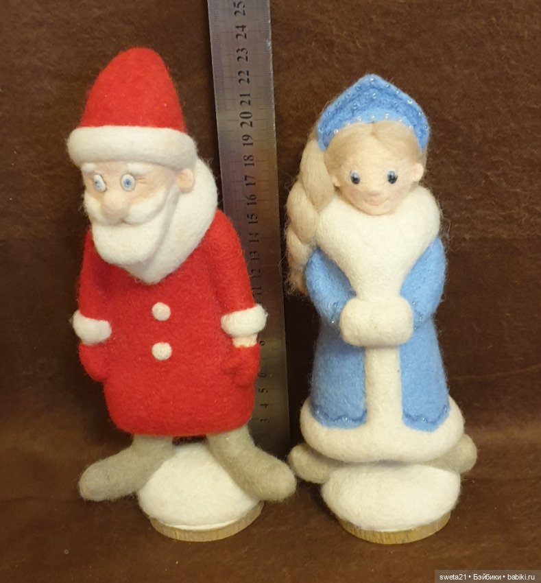 Дед мороз и снегурочка (продажа лотом) (фото 6)