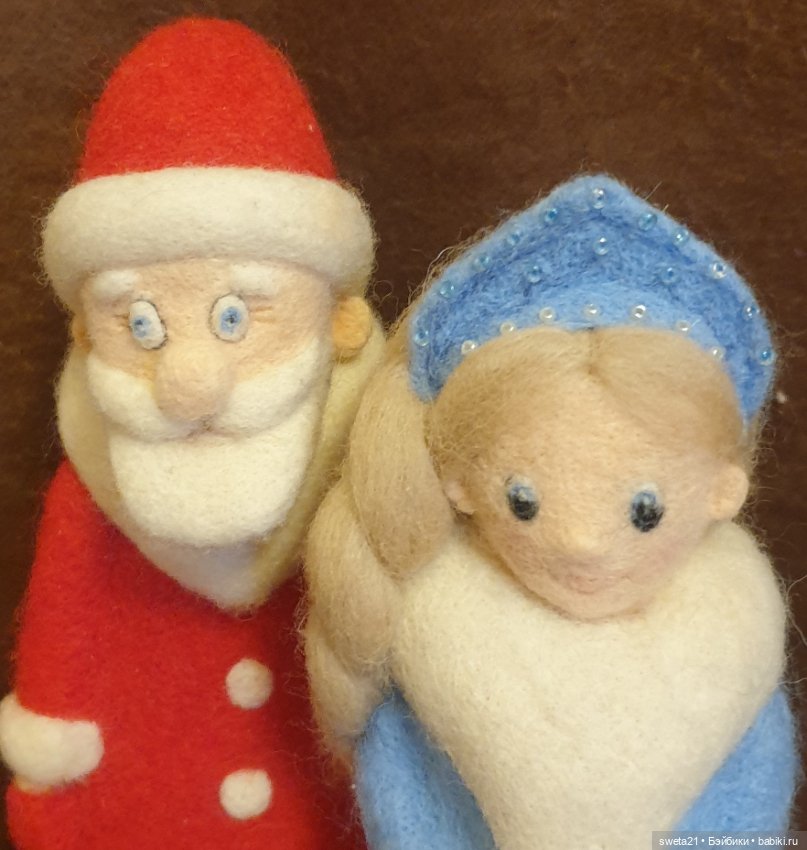 Дед мороз и снегурочка (продажа лотом) (фото 2)