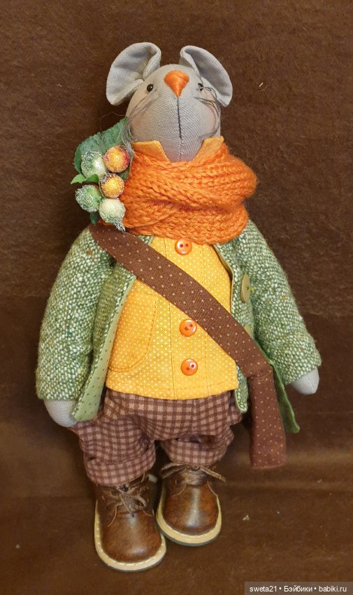 Мышонок — Авторские игрушки (фото 2)