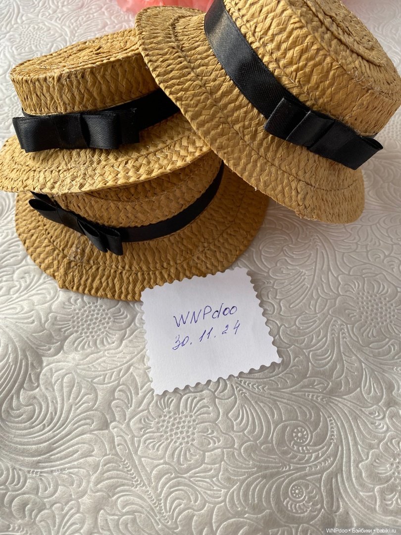 Шляпа канотье — Шляпы (фото 3)
