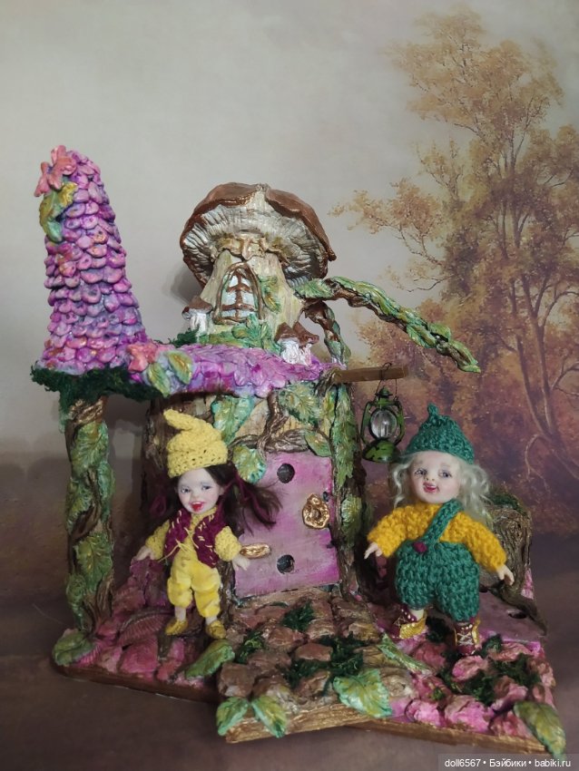 Лесной домик — Авторские куклы (фото 3)