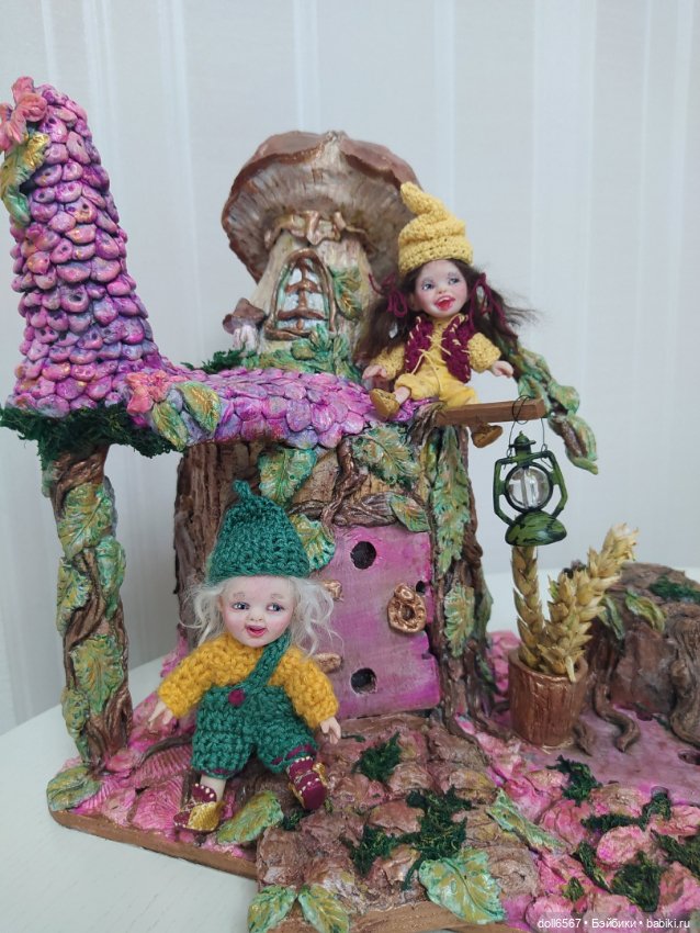 Лесной домик — Авторские куклы (фото 2)