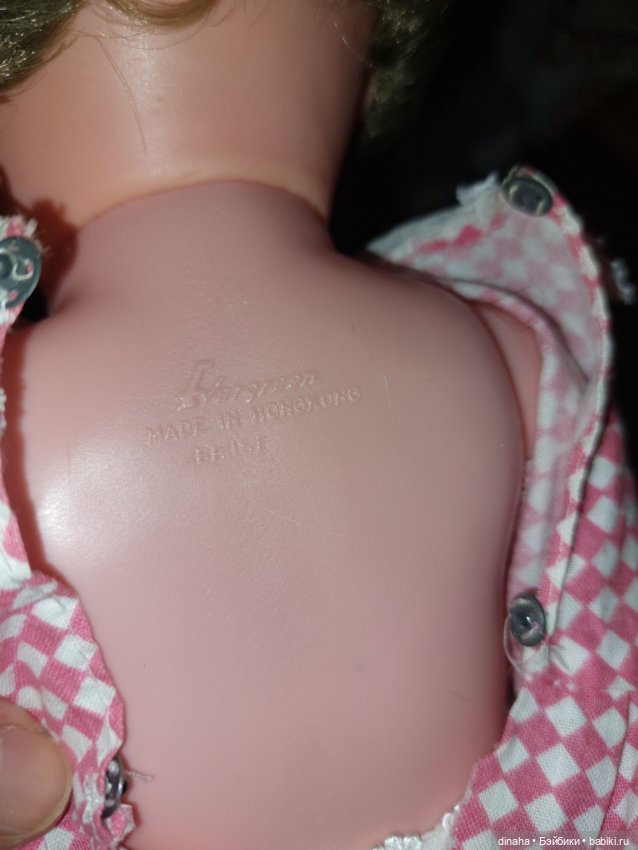 Винтажная кукла, 60-е годы, hong kong (фото 4)
