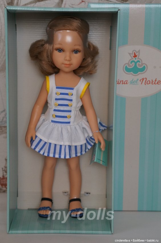 Кукла Бланка с каре#4 Reina del Norte